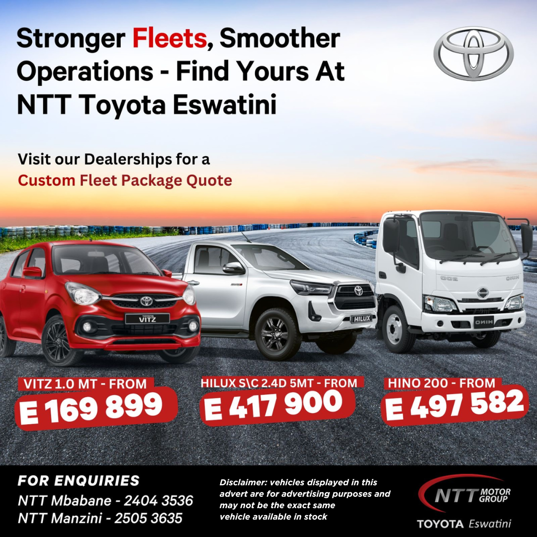 Stronger Fleets, Smoother Operations – Find Yours At NTT Toyota Eswatini Special Offer