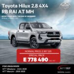 Toyota Hilux Special Offer Special Offer